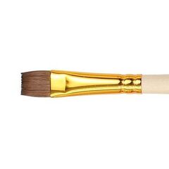 1122 -  Flat brush from kolinsky