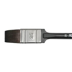 5F25C - Flat painting brush from synthetic squirrel imitation