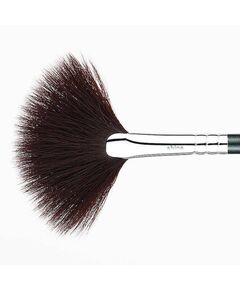 313 UniCorn - Fan brush from corn synthetic "shine" for highlighter
