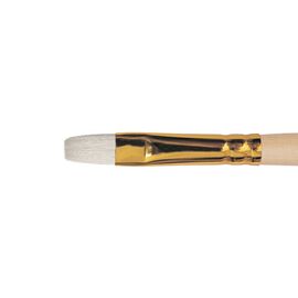 1722 - ​Flat brush from bristle with short length-out