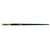 1327 - ​Flat brush from yellow stiff synthetic