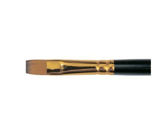 1s25 - Flat brush from kolinsky imitation