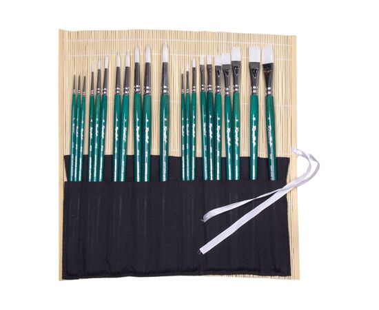 Bamboo case for brushes (L)