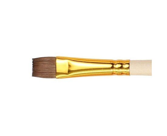 1122 -  Flat brush from kolinsky