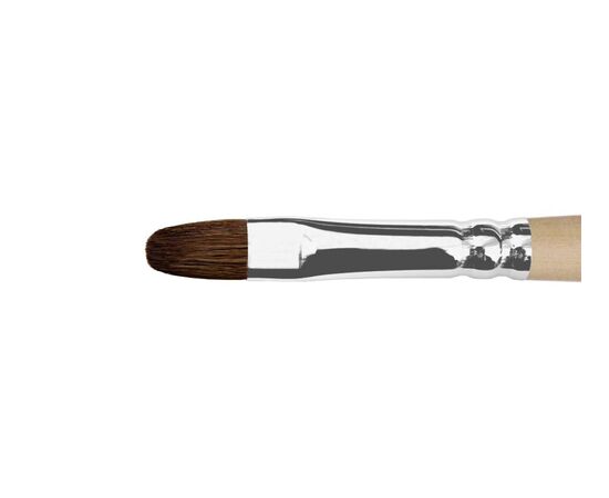 1Y39 - Oval brush from ox hair