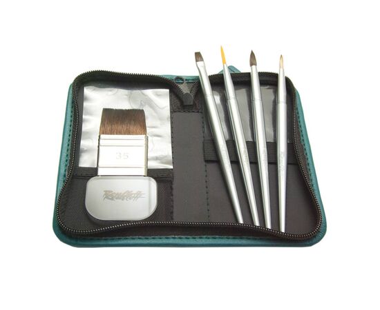 Set №32 -  Compact travel set for watercolor