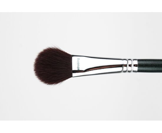 307 Unicorn - Oval brush from antibacterial corn synthetic for highlighter, blush, sculpting "strobing"