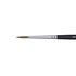 1015 - Round brush from kolinsky hair (1010 with black handle)